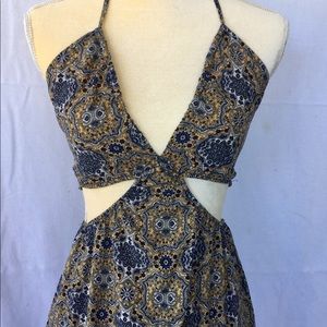 NWT Cut Out Maxi Dress